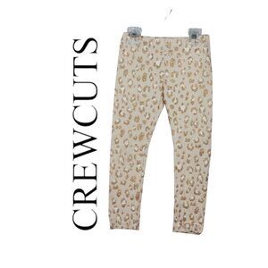 Crewcuts Girls Leopard Print Legging Size 4-5